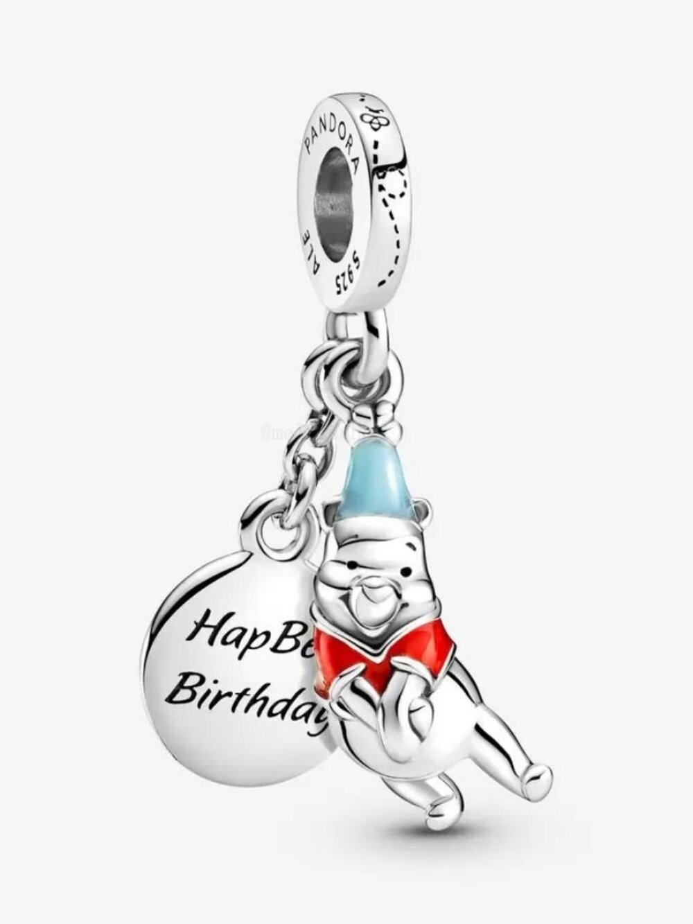 Pandora Disney Winnie the Pooh Birthday Dangle Charm